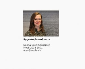 Rygestop-Nanna – grå baggrund