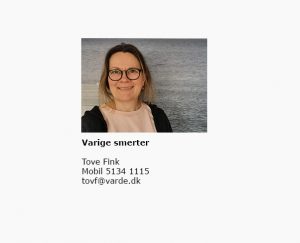 Varige smerter – Tove – grå baggrund